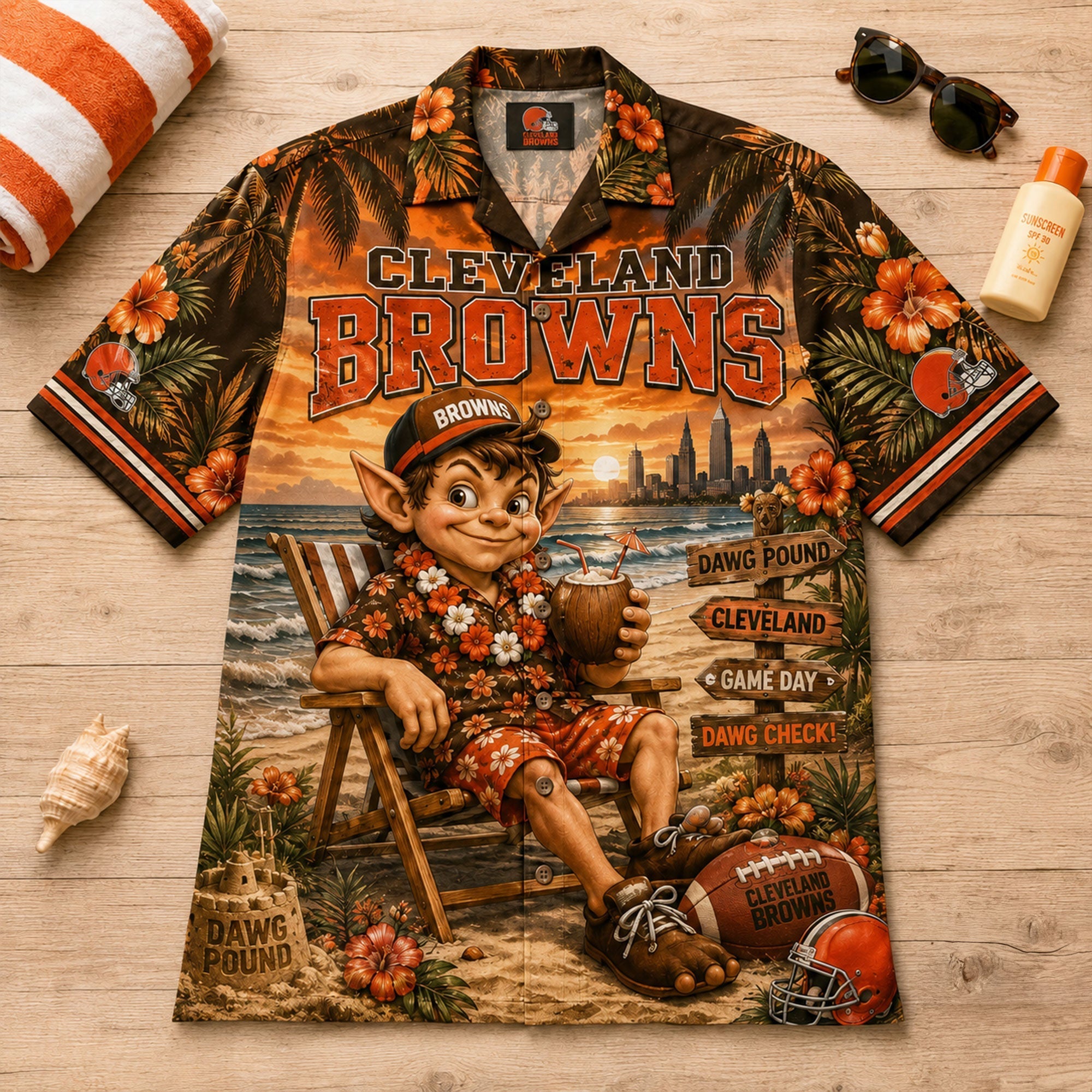 Premium CLVB Hawaiian Shirt TNSM