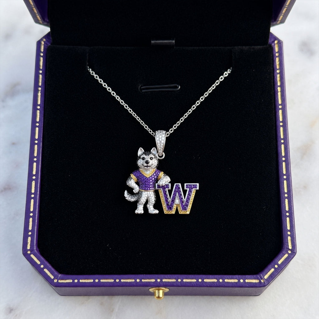 WSH Solid Gold Chain with Diamond Pendant HTTT