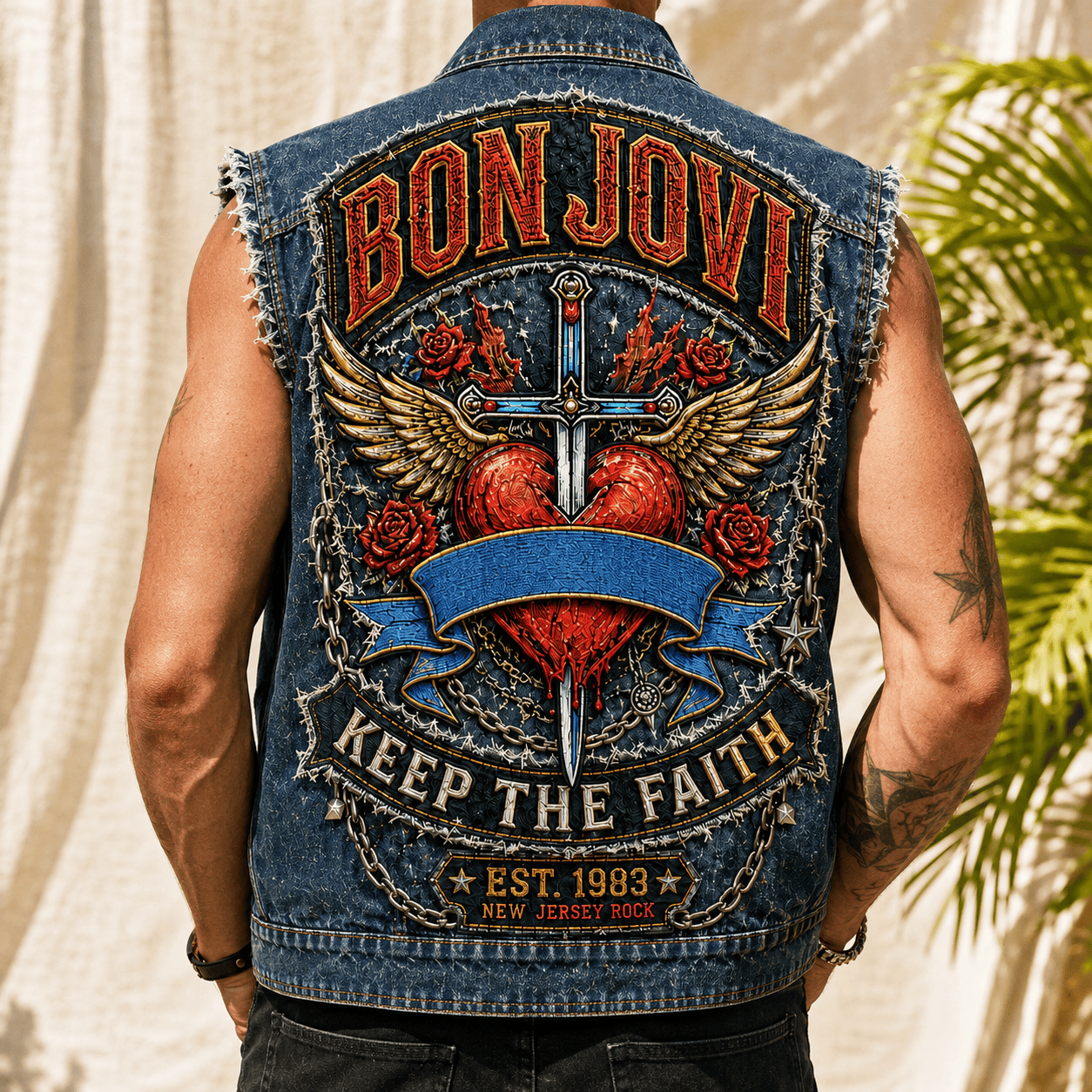 BJV PREMIUM DENIM VEST NTVA