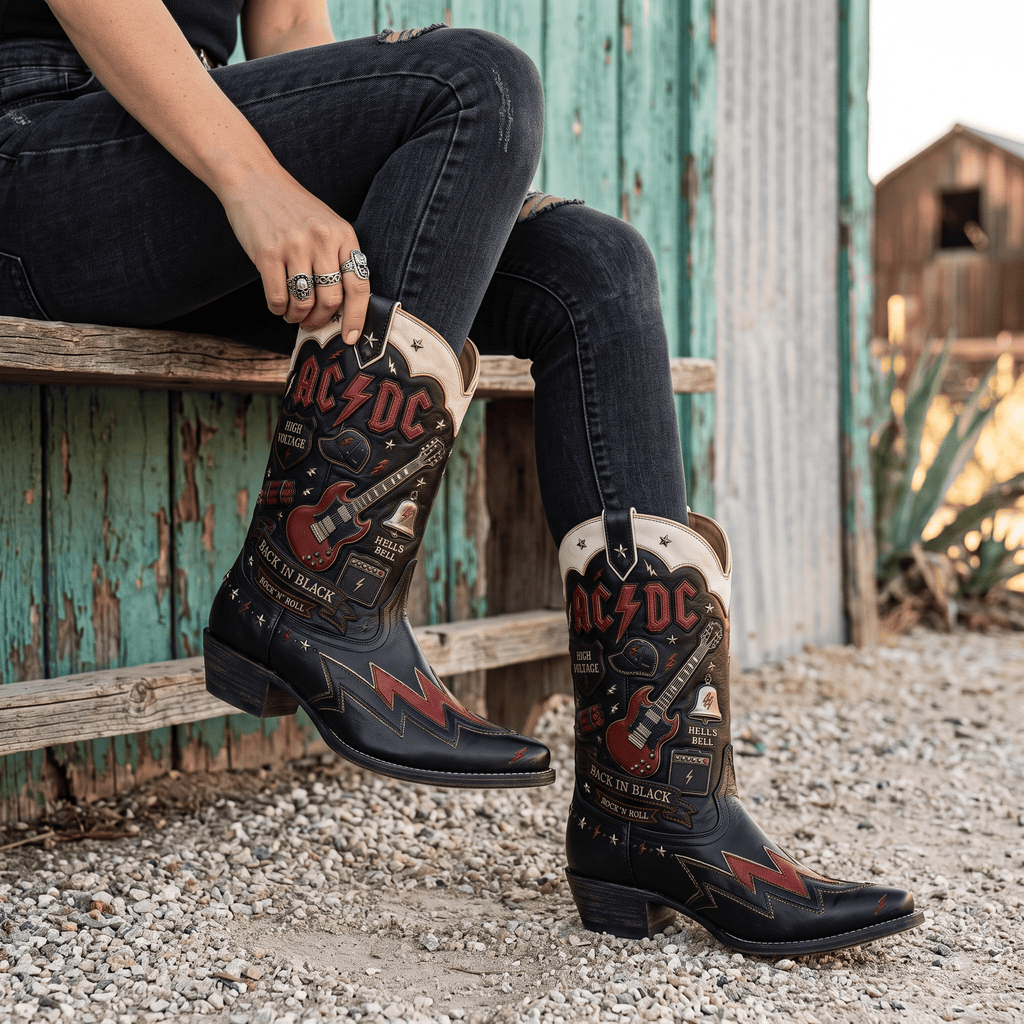 ACD WESTERN COWBOY BOOTS HTTT