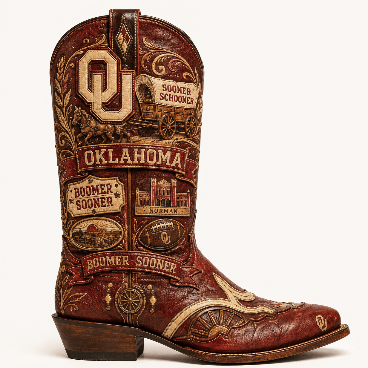 OSN WESTERN COWBOY BOOTS HTTT