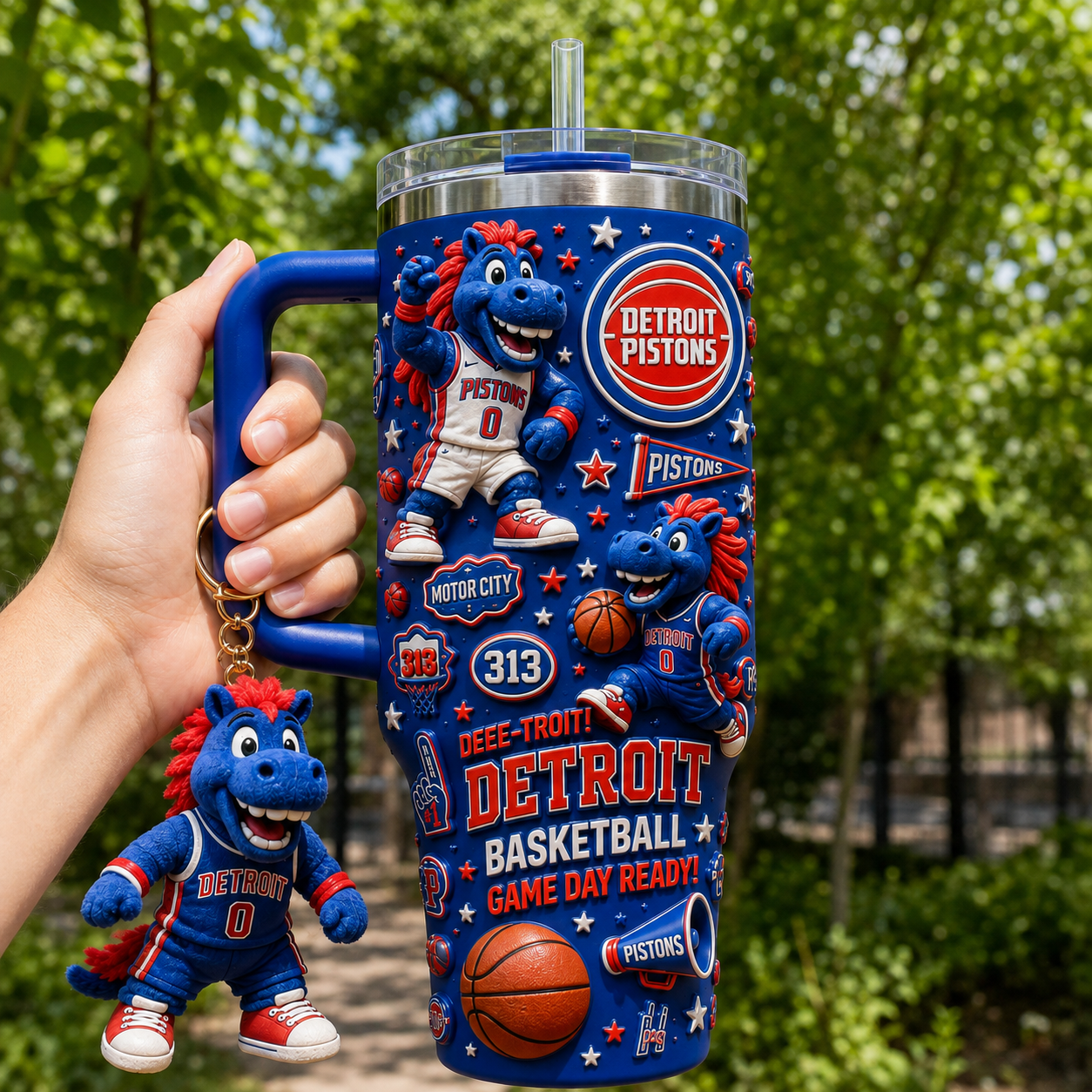 DTP 40oz Tumbler With Handle DNBN