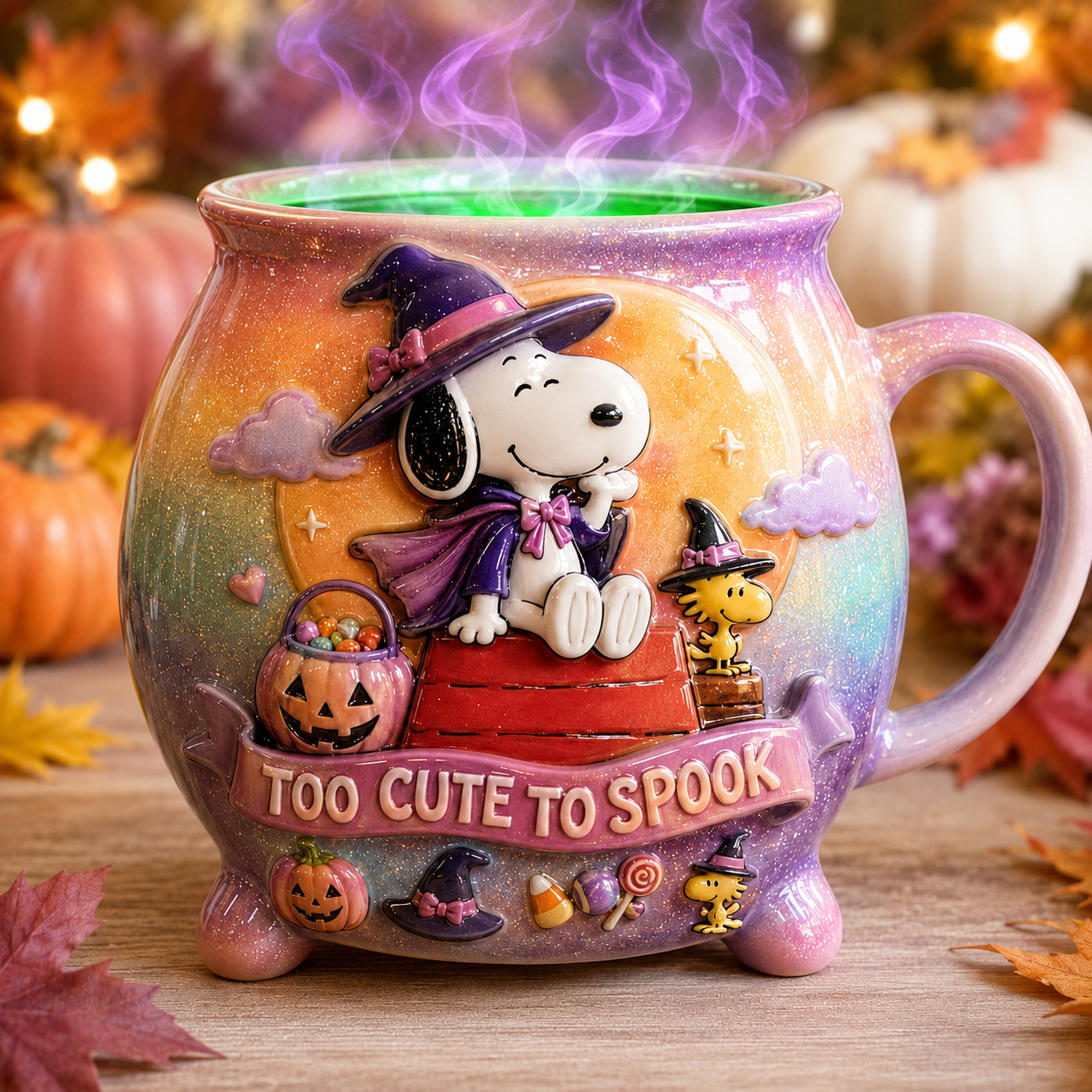 Premium SPNY Witch Cauldron Mug LNTH