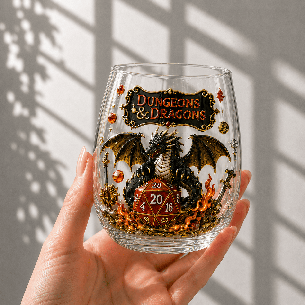 Premium DND Whiskey Glass Set TTTT