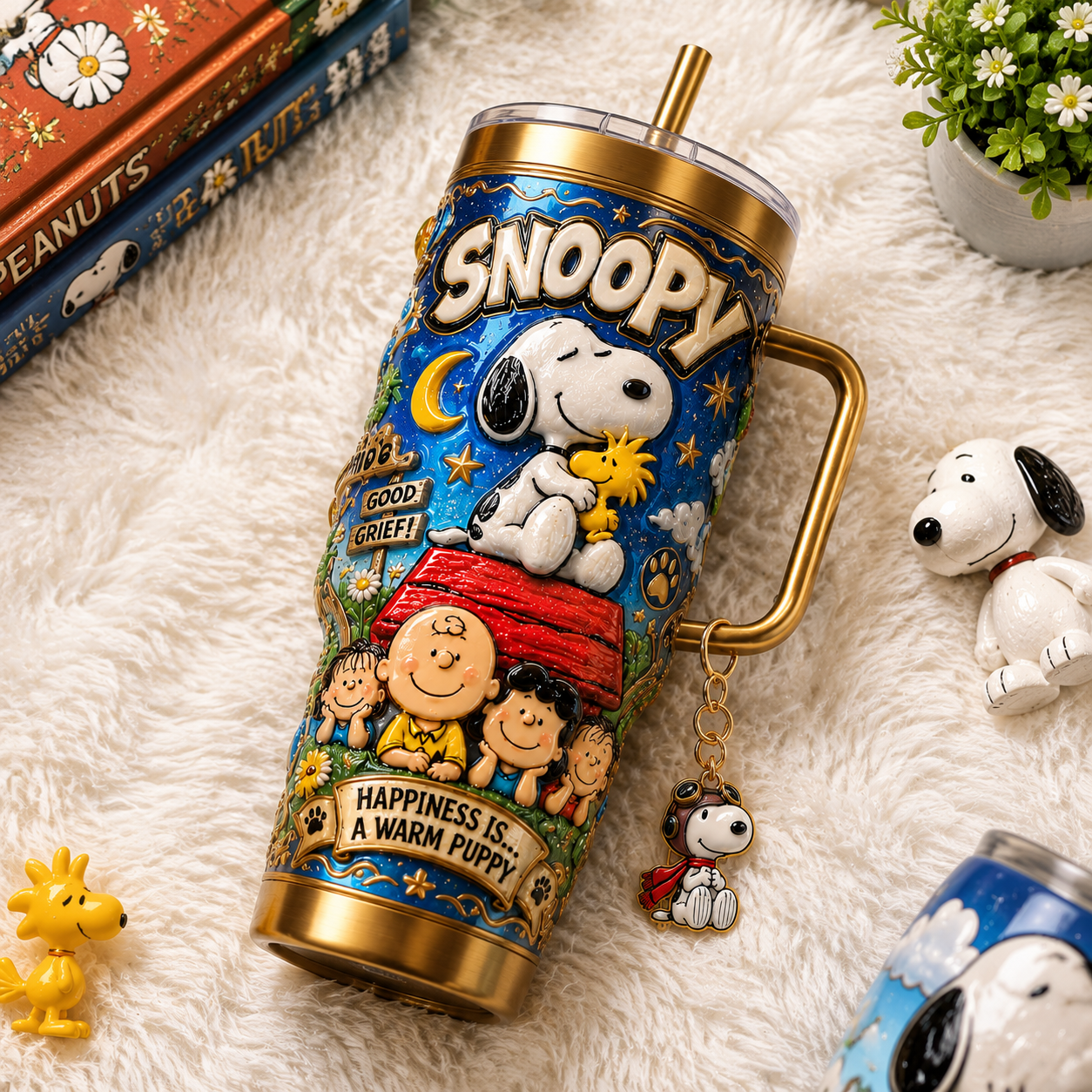 SPNY 40oz Tumbler With Handle TTNL